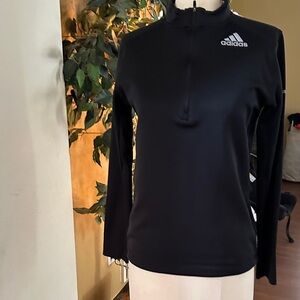 Adidas men Black Long Sleeve Tee